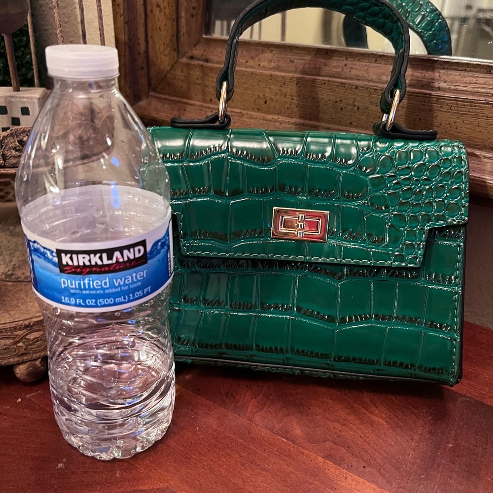 Green Satchel Mini